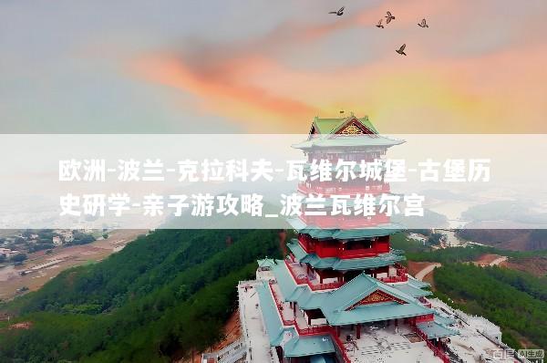 欧洲-波兰-克拉科夫-瓦维尔城堡-古堡历史研学-亲子游攻略_波兰瓦维尔宫